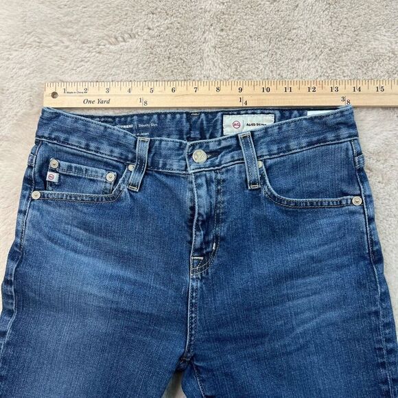 AG Adriano Goldschmied Womens Ex Boyfriend Slouchy Slim Jeans Size 25R Dark Wash - Picture 6 of 10